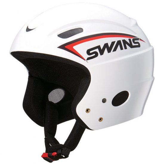 snowboardová prilba ACE SWANS H-50 White - Kliknutím na obrázok zatvorte -