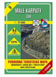 turistická mapa VKÚ TM 9 - Malé Karpaty - juh        